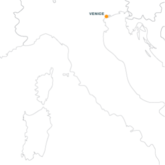Llegada a Venecia