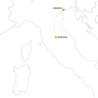 Venecia – La provincia Arezzo (Tuscania)