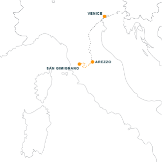  La provincia Arezzo – San Gimingano