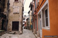 Streets in Rovinj, Croatia